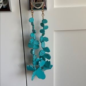 BaubleBar Seaglass Turquoise Bib Necklace